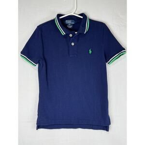 Polo by Ralph Lauren Wimbledon Navy/Green Polo size 4t